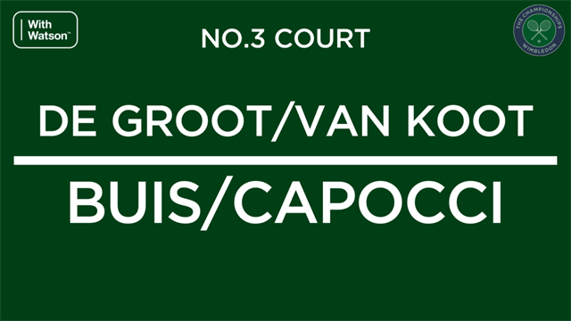 De Groot en van Koot pakken dubbeltitel Wimbledon De Groot en van Koot pakken dubbeltitel Wimbledon