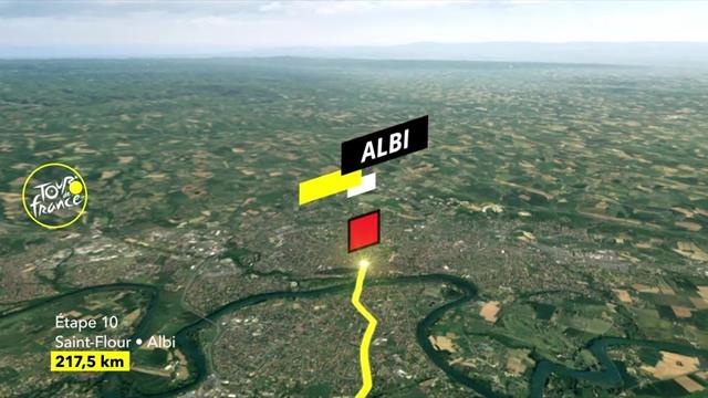 Tour-Strecke, 10. Etappe: Neue Chance für Sprinter in Albi Tour-Strecke, 10. Etappe: Neue Chance für Sprinter in Albi