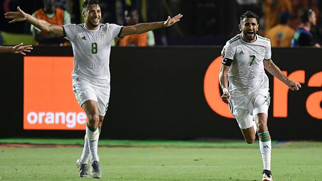 Majestic Mahrez sends Algeria into AFCON final with stunning free-kick in stoppage time