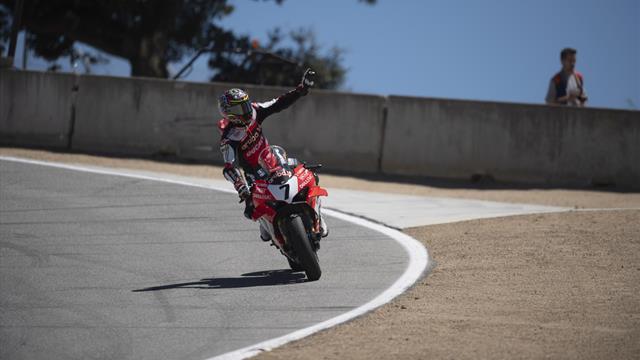 Davies se impone en Laguna Seca y Rea aumenta su ventaja sobre Bautista Davies se impone en Laguna Seca y Rea aumenta su ventaja sobre Bautista
