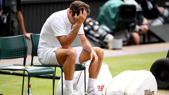 "Ich bin wütend": War's das für Federer in Wimbledon?