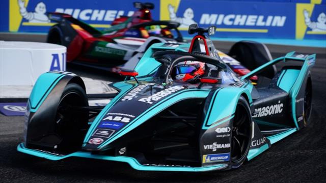 Verzweiflung: Crash di Grassi vs. Evans in letzter Runde der Formel-E-Saison