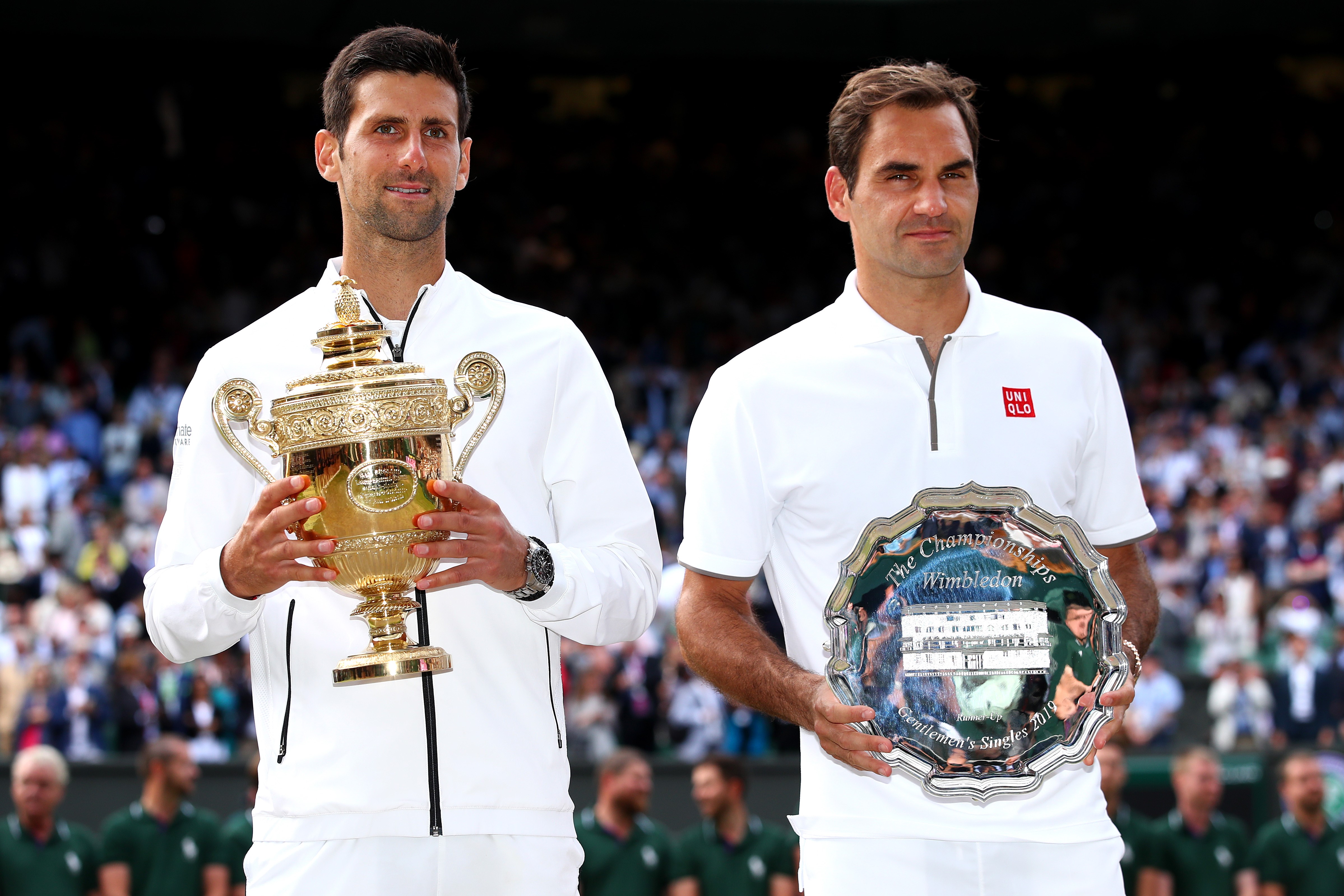 Novak Djokovic & Roger Federer (2019 Wimbledon)