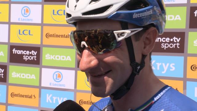 Viviani: "Sarà un finale difficile. Maglia verde? Sagan è molto lontano" Viviani: "Sarà un finale difficile. Maglia verde? Sagan è molto lontano"