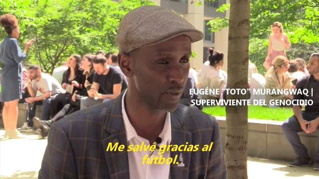 La increíble historia de 'Toto' Murangwa: un superiviente del genocidio de Ruanda gracias al fútbol La increíble historia de 'Toto' Murangwa: un superiviente del genocidio de Ruanda gracias al fútbol