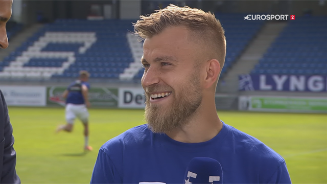 Frederik Gytkjær med et bud på Lyngbys målsætning: Det bliver en lang sæson Frederik Gytkjær med et bud på Lyngbys målsætning: Det bliver en lang sæson