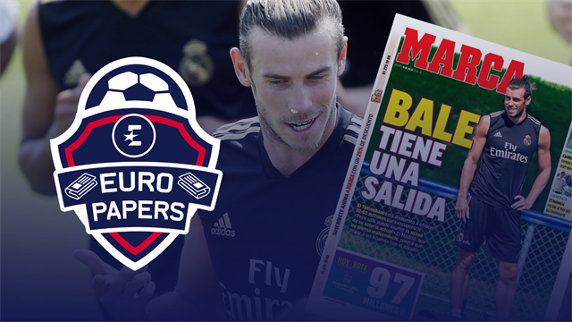 Euro Papers: Bale handed surprise escape route from Real Euro Papers: Bale handed surprise escape route from Real