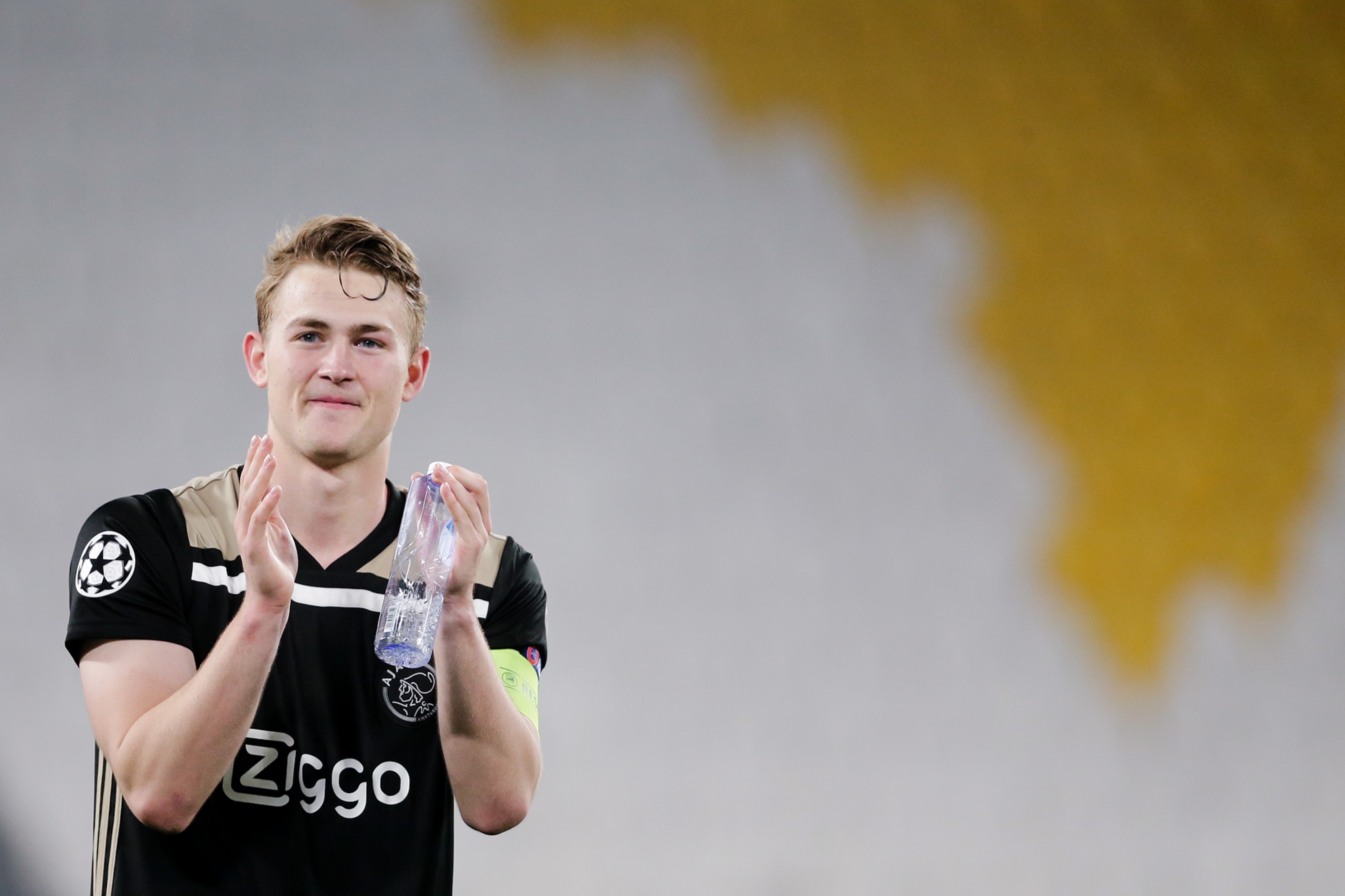 Matthijs de Ligt lors du quart de finale de Ligue des champions entre la Juventus et l'Ajax