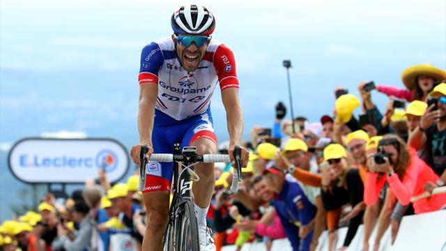 Tour de Francia 2019: Pinot dinamitó el grupo de favoritos con una arrancada fortísima Tour de Francia 2019: Pinot dinamitó el grupo de favoritos con una arrancada fortísima