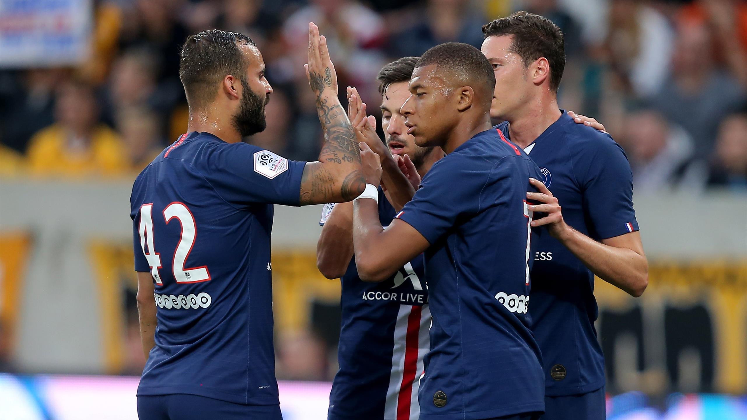 Maillot porté Dynamo Dresden vs Paris Saint Germain