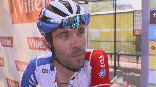 Pinot: "Ho guadagnato su tutti. Sono contento, ma mancano ancora le Alpi" Pinot: "Ho guadagnato su tutti. Sono contento, ma mancano ancora le Alpi"