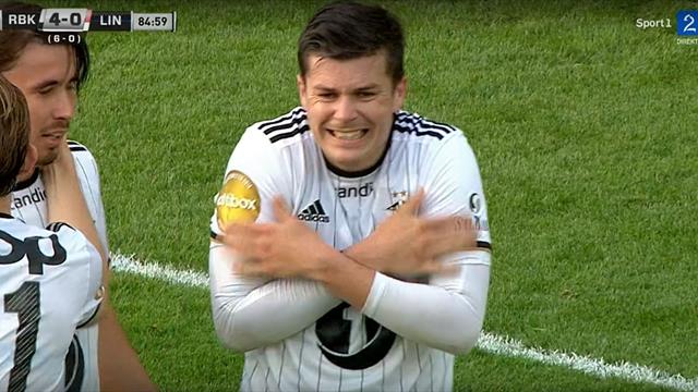 Helland med «fryseboks-feiring» da RBK cruiset videre i CL-kvaliken