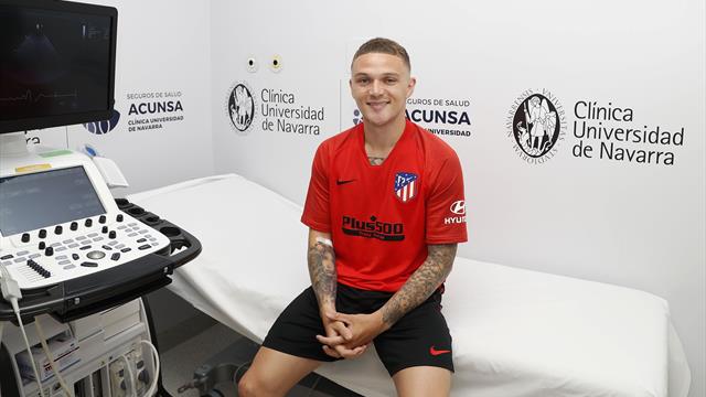 La primera entrevista de Trippier como colchonero: "No veo la hora de ponerme a trabajar con Simeone La primera entrevista de Trippier como colchonero: "No veo la hora de ponerme a trabajar con Simeone