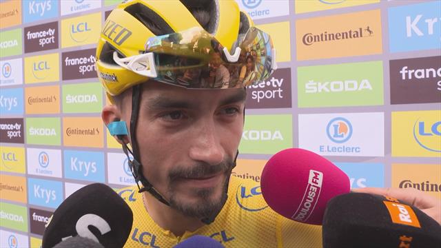 Alaphilippe : "Je m'attends à des attaques de mes adversaires" Alaphilippe : "Je m'attends à des attaques de mes adversaires"