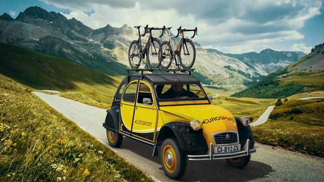 Ion Göttlich ist für Eurosport auf Tour