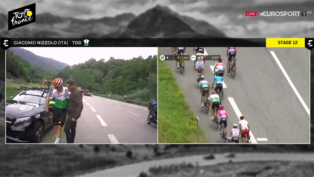 Tour de Francia 2019, por gestos así Contador es leyenda: se baja de la moto para consolar a Nizzolo Tour de Francia 2019, por gestos así Contador es leyenda: se baja de la moto para consolar a Nizzolo