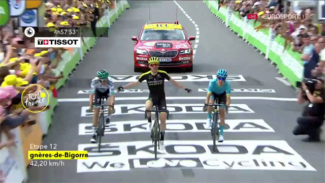 Ecco Simon Yates! L'inglese fa sua la 12^ tappa ed entra nel club dei vincenti a Giro, Tour e Vuelta Ecco Simon Yates! L'inglese fa sua la 12^ tappa ed entra nel club dei vincenti a Giro, Tour e Vuelta