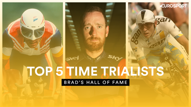 Brad's Hall of Fame - Wiggins names his top 5 Tour de France time trialists Brad's Hall of Fame - Wiggins names his top 5 Tour de France time trialists