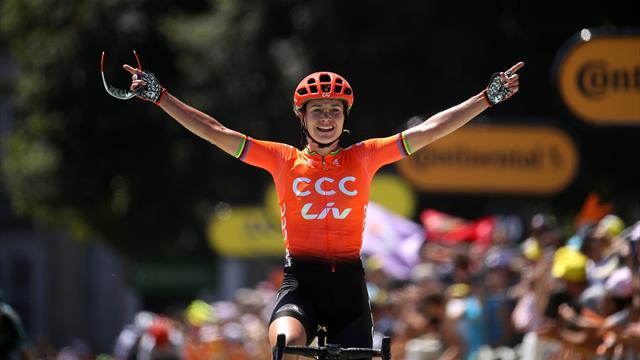 Marianne Vos wint voor de tweede keer La Course Marianne Vos wint voor de tweede keer La Course