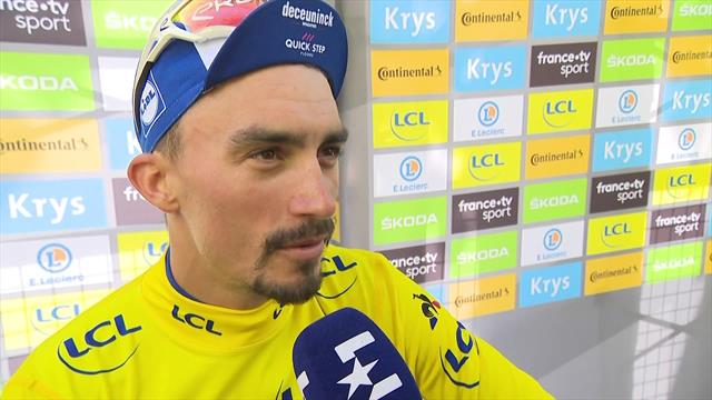 Alaphilippe: – Jeg føler selvfølgelig litt mer på presset Alaphilippe: – Jeg føler selvfølgelig litt mer på presset