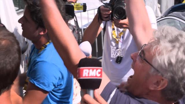 Groupama-FDJ director goes CRAZY as Pinot triumphs on Tourmalet Groupama-FDJ director goes CRAZY as Pinot triumphs on Tourmalet