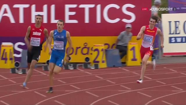 Europeos Sub-20: Bernat Erta consigue la plata en 400 y la tercera medalla para España Europeos Sub-20: Bernat Erta consigue la plata en 400 y la tercera medalla para España