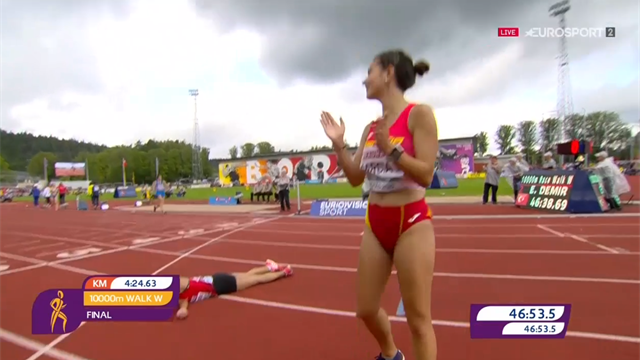Europeos Sub-20: Mariona García medalla de bronce en 10km marcha Europeos Sub-20: Mariona García medalla de bronce en 10km marcha