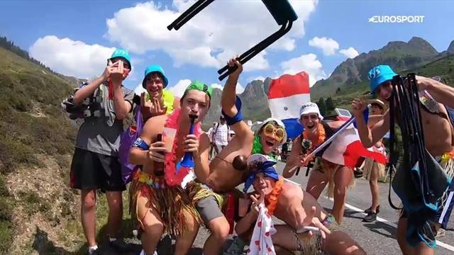 Verrückte Fans am Tourmalet - verzückt von Frankreichs Stars Verrückte Fans am Tourmalet - verzückt von Frankreichs Stars
