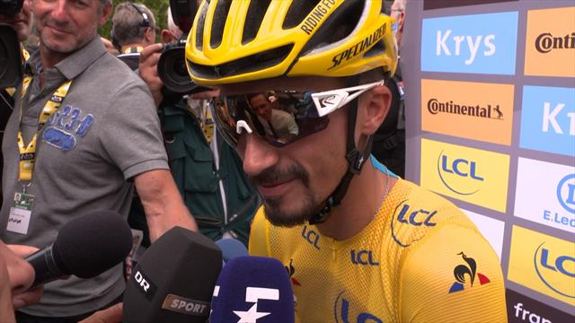Alaphilippe : "Au Tourmalet, je suis arrivé cramé et je le sens aujourd'hui" Alaphilippe : "Au Tourmalet, je suis arrivé cramé et je le sens aujourd'hui"