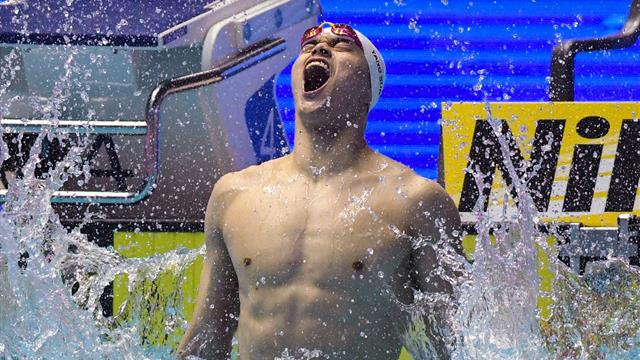 La polémique ne va pas s'arrêter : Sun Yang rafle le 400m nage libre