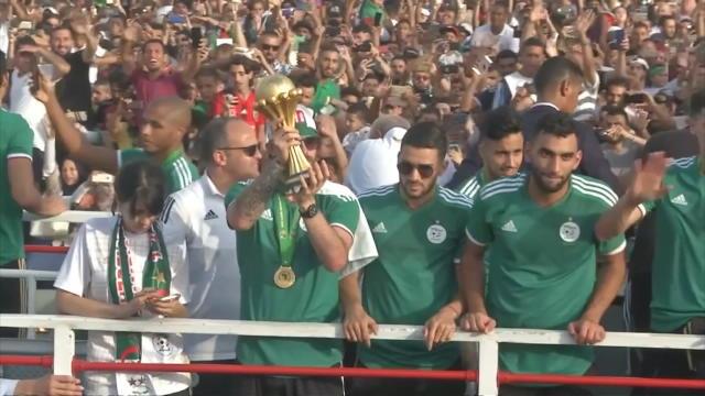 CAN 2019 : Alger fête ses champions CAN 2019 : Alger fête ses champions