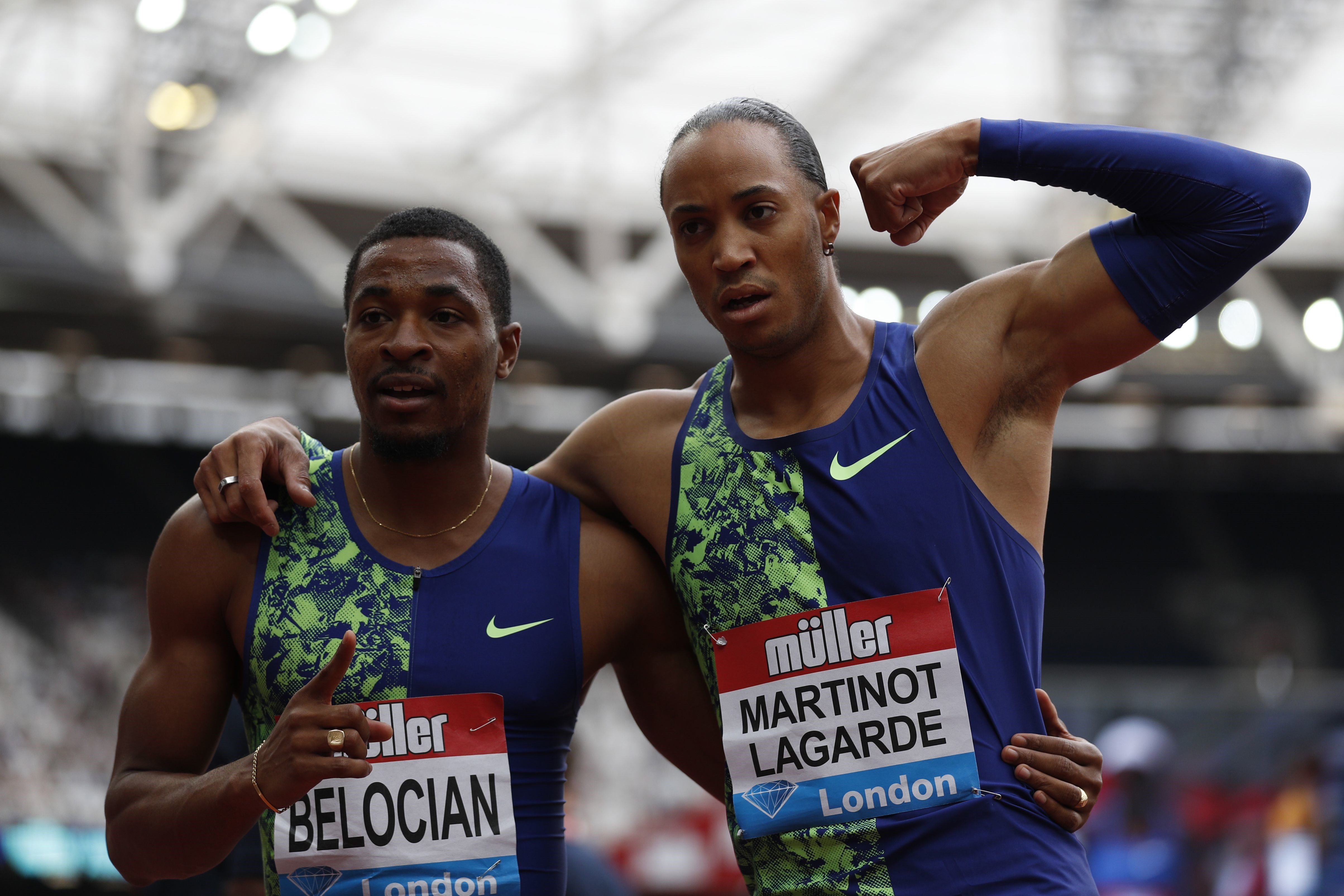 Wilhem Belocian et Pascal Martinot-Lagarde à Londres / Diamond League 2019