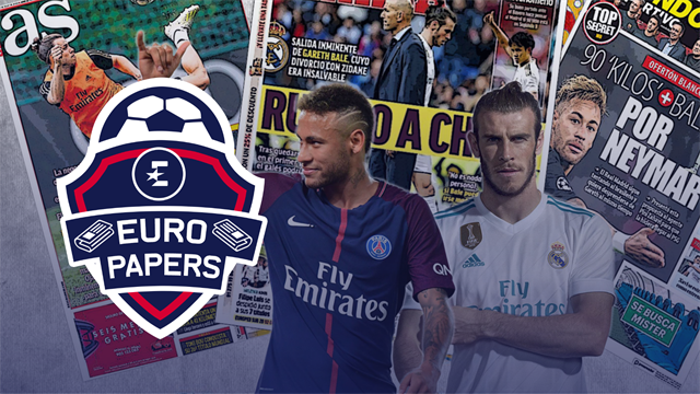 Euro Papers: Real Madrid using Gareth Bale as bait to get Neymar Euro Papers: Real Madrid using Gareth Bale as bait to get Neymar