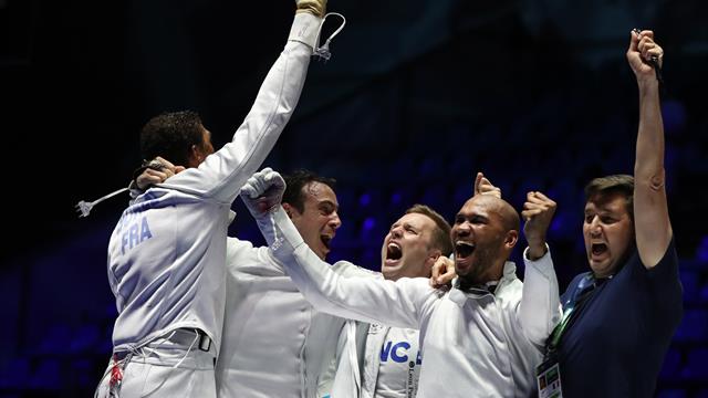 Borel décisif, les Bleus en or