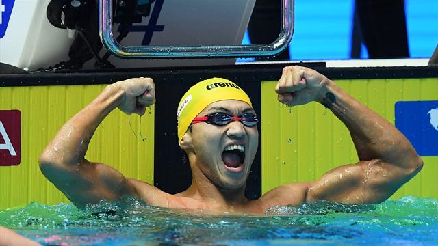 Xu Jiayu reste le roi du 100m dos
