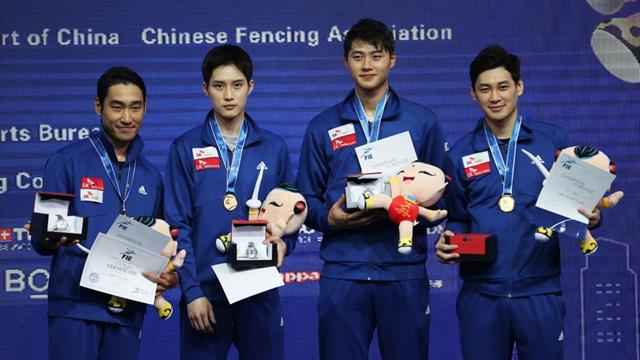 Südkorea zum dritten Mal Mannschafts-Weltmeister mit dem Säbel