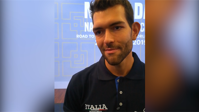 Ricci: "E' stupendo essere in Nazionale! Teodosic? Lo vedevo in TV, ora divideremo lo spogliatoio" Ricci: "E' stupendo essere in Nazionale! Teodosic? Lo vedevo in TV, ora divideremo lo spogliatoio"