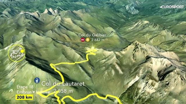 Tour-Strecke: Königsetappe in den Alpen mit drei Hammer-Bergen Tour-Strecke: Königsetappe in den Alpen mit drei Hammer-Bergen