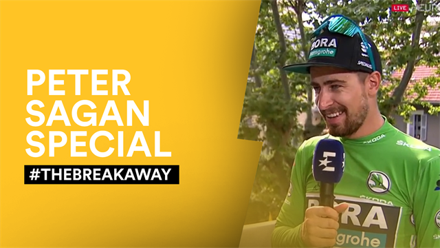 #TheBreakaway - Hilarious Peter Sagan has Bradley Wiggins and Orla Chennaoui in stitches #TheBreakaway - Hilarious Peter Sagan has Bradley Wiggins and Orla Chennaoui in stitches