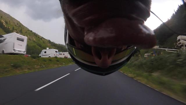 "Zunge raus bei vollem Tempo": Die Königsetappe aus der Onboard-Perspektive "Zunge raus bei vollem Tempo": Die Königsetappe aus der Onboard-Perspektive