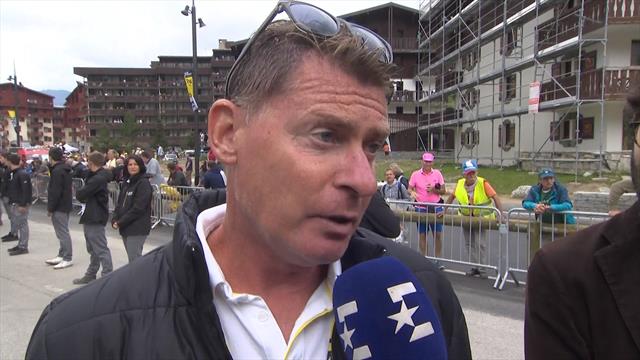 Franck Alaphilippe : "Il est toujours imprévisible, Julian !" Franck Alaphilippe : "Il est toujours imprévisible, Julian !"