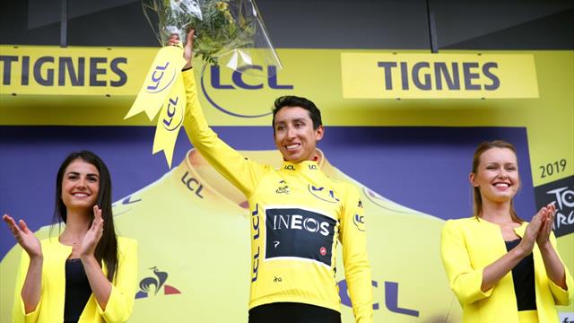 Bernal è la nuova maglia gialla del Tour! La giuria di corsa neutralizza la tappa per una grandinata