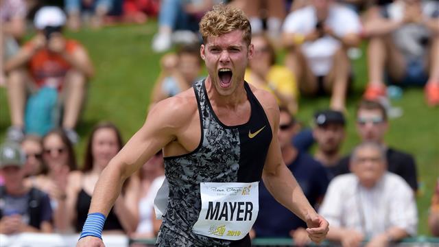 Mayer bat son record personnel sur 110 m haies