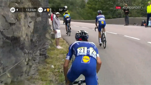 Tour de Francia 2019: Alaphilippe cede en Val Thorens y dice adiós al podio Tour de Francia 2019: Alaphilippe cede en Val Thorens y dice adiós al podio