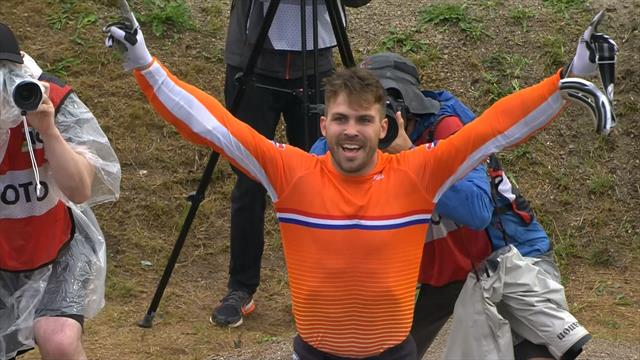 Twan van Gendt Wereldkampioen BMX - Kimmann 2e Twan van Gendt Wereldkampioen BMX - Kimmann 2e
