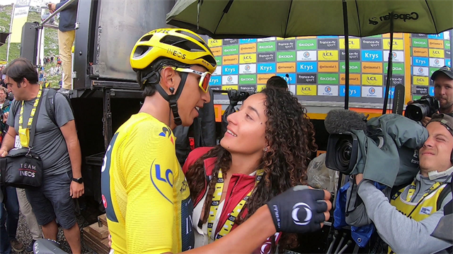La felicitación más especial para Egan Bernal La felicitación más especial para Egan Bernal