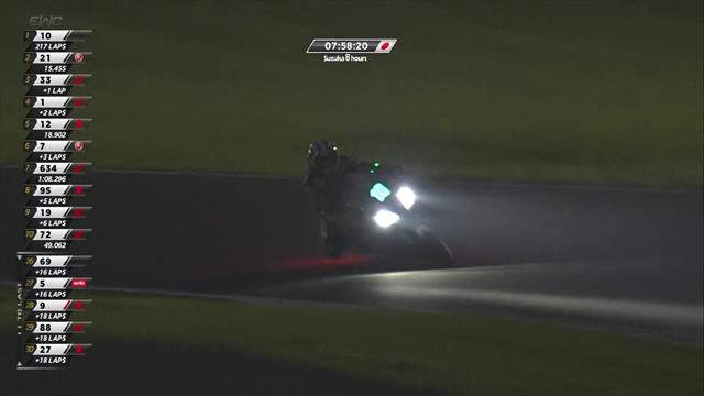 Dramatic finish to 8 hours of Suzuka as Rea slides off track Dramatic finish to 8 hours of Suzuka as Rea slides off track