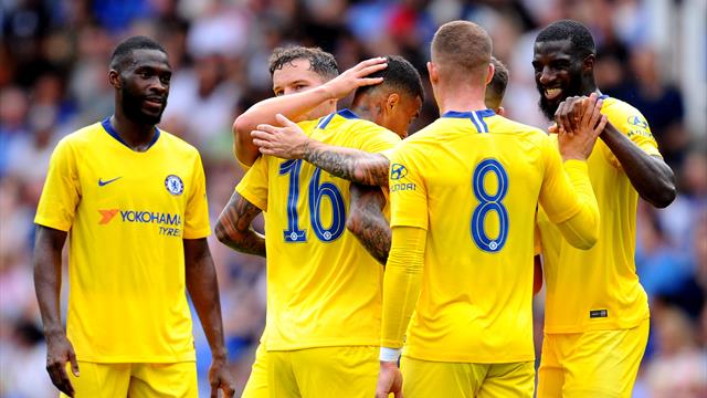 Football news - Chelsea edge Reading in seven-goal ...