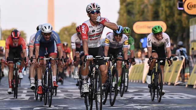 Debütant Ewan hat die stärksten Beine: So lief der Massensprint von Paris Debütant Ewan hat die stärksten Beine: So lief der Massensprint von Paris