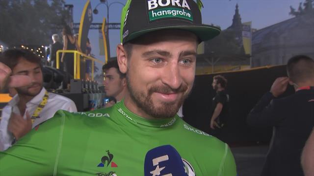 ‘History for the green jersey’, says Sagan on record seventh win ‘History for the green jersey’, says Sagan on record seventh win